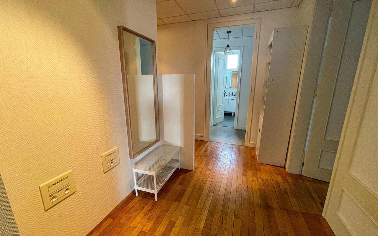 Chambres Privees -Private Room- Dans Un Spacieux Appartement - 100M2 Centre Proche Gare Mulhouse Kamer foto
