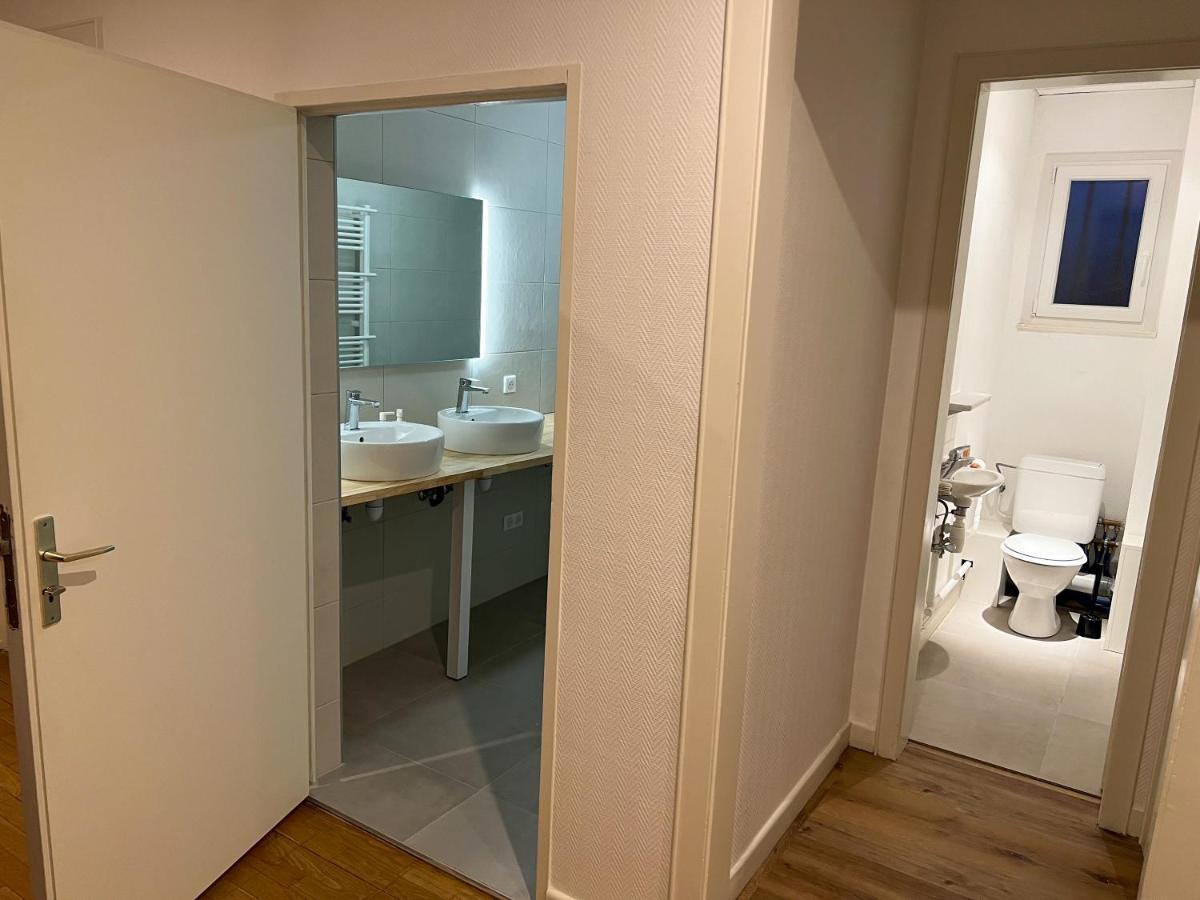 Chambres Privees -Private Room- Dans Un Spacieux Appartement - 100M2 Centre Proche Gare Mulhouse Buitenkant foto